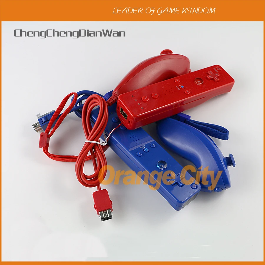 ChengChengDianWan Wired computer game controller left right PC gamepad case with Nunchucks double shock for wii game consoles
ChengChengDianWan Wired computer game controller left right PC gamepad case with Nunchucks double shock for wii game consoles