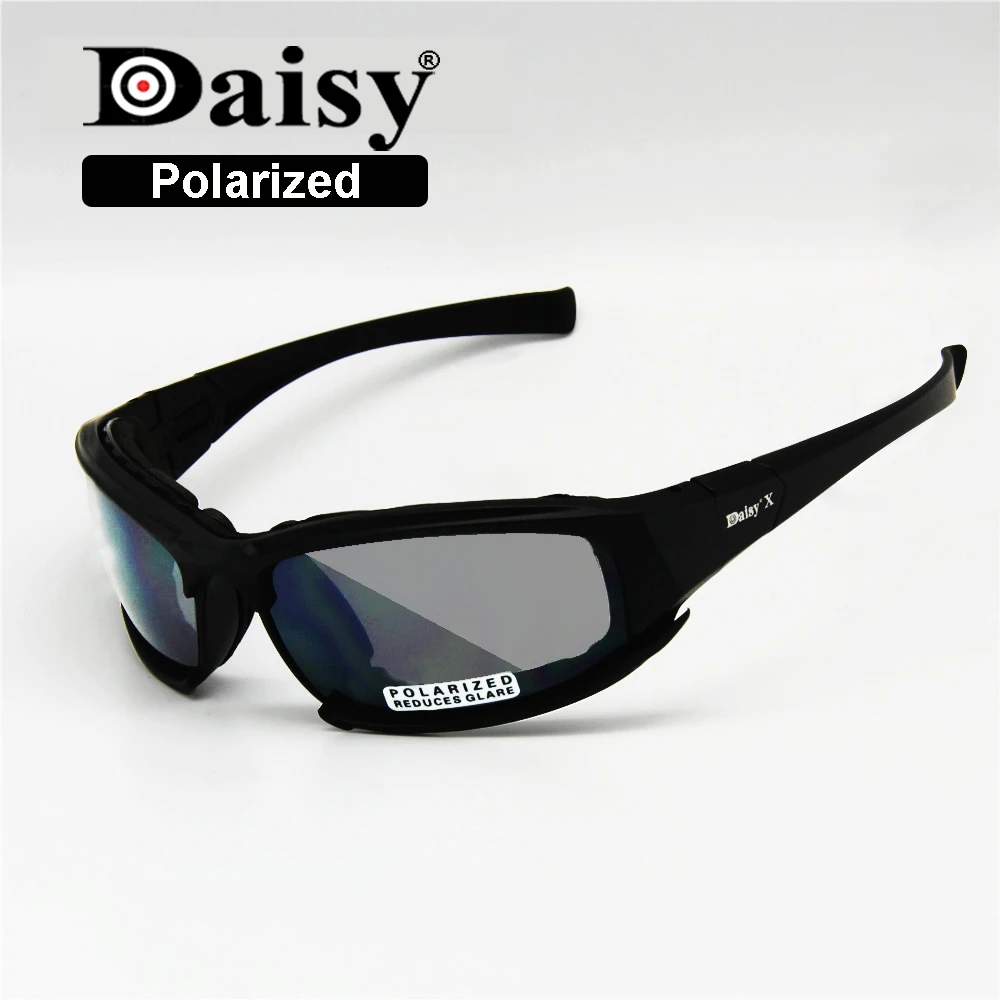 Transition Photochromic Polarized Daisy X7 Military Goggles Army Sunglasses 4 Lens Kit War Game Tactical Men's Glasses Sports
Transition Photochromic Polarized Daisy X7 Military Goggles Army Sunglasses 4 Lens Kit War Game Tactical Men's Glasses Sports