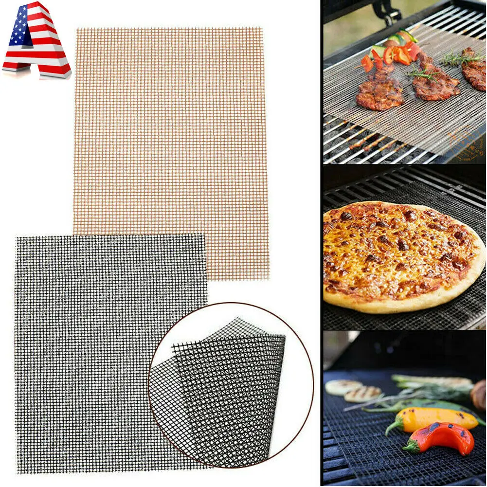 Non Stick BBQ Mesh Grill Mat Cooking Sheet Churrasco Barbecue Liner Roaster Tools 30*40cm
Non Stick BBQ Mesh Grill Mat Cooking Sheet Churrasco Barbecue Liner Roaster Tools 30*40cm