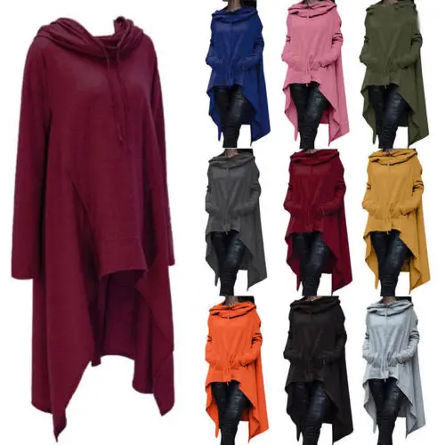 Fashion Womens Hooded Jumper Blouse Shirts Sunsuit Ladies Long Sleeve Casual Loose Hooded Coat Pullovers Tops Clothes Blouses
Fashion Womens Hooded Jumper Blouse Shirts Sunsuit Ladies Long Sleeve Casual Loose Hooded Coat Pullovers Tops Clothes Blouses