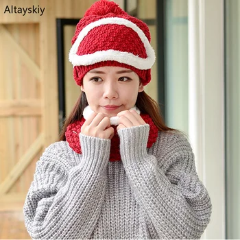 Scarf Sets Women Hat Bib Mask 3 Pieces Sets Cycling Furry Pompom Crochet Knitting Womens Korean Style Sweet Warm Thicker Fit
Scarf Sets Women Hat Bib Mask 3 Pieces Sets Cycling Furry Pompom Crochet Knitting Womens Korean Style Sweet Warm Thicker Fit