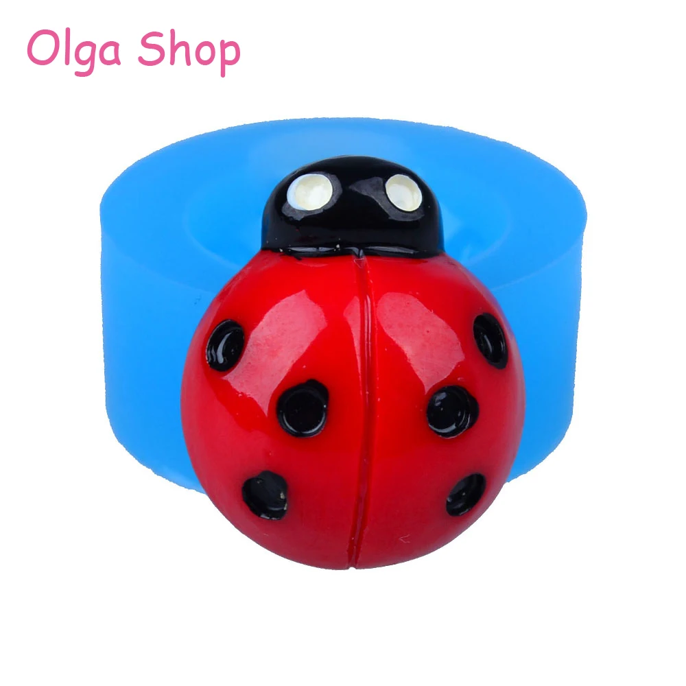 DYL424 25.3mm Ladybird Silicone Push Mold - Insect Mold Fondant, Cupcake Toppers, Candy, Resin Jewelry, Chocolate, Gum Paste Wax
DYL424 25.3mm Ladybird Silicone Push Mold - Insect Mold Fondant, Cupcake Toppers, Candy, Resin Jewelry, Chocolate, Gum Paste Wax