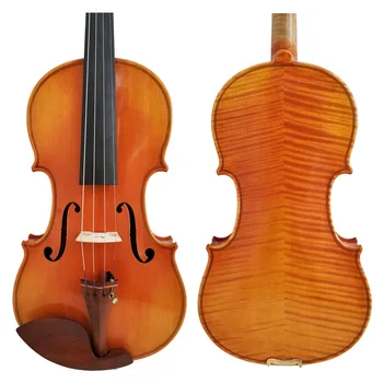 

Free Shipping Copy Stradivarius 1716 100% Handmade Oil Varnish Violin + Carbon Fiber Bow Foam Case FPVN04