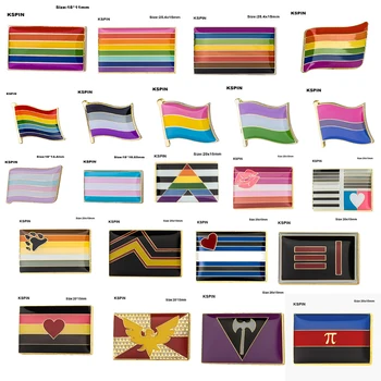 Gay Pride Intersex Pride Asexual Pride Bisexual Pansexual Genderqueer Transgender lapel pin badge
Gay Pride Intersex Pride Asexual Pride Bisexual Pansexual Genderqueer Transgender lapel pin badge