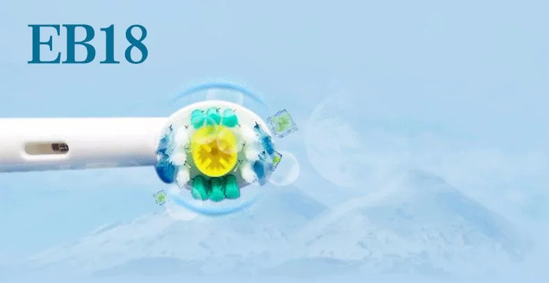 Oral B Electric Toothbrush Head Deep Clean Replaceable Teeth brush Head for D12013/D16523 4 heads EB30/17/18/20/25/50