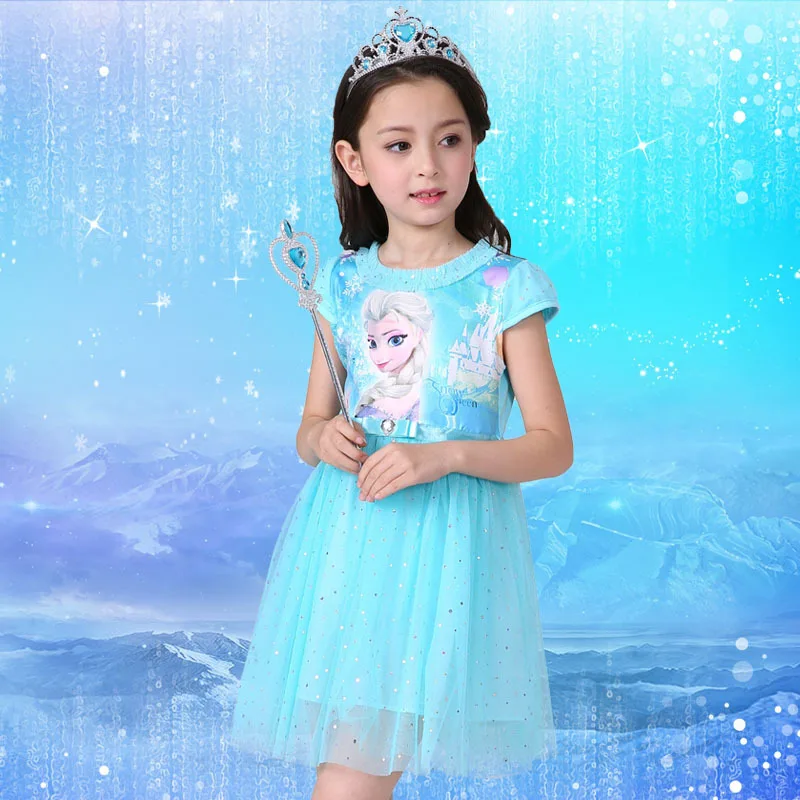 Girl dress summer brand baby kid clothes princess dress snow queen role playing party kids clothes new year
Girl dress summer brand baby kid clothes princess dress snow queen role playing party kids clothes new year