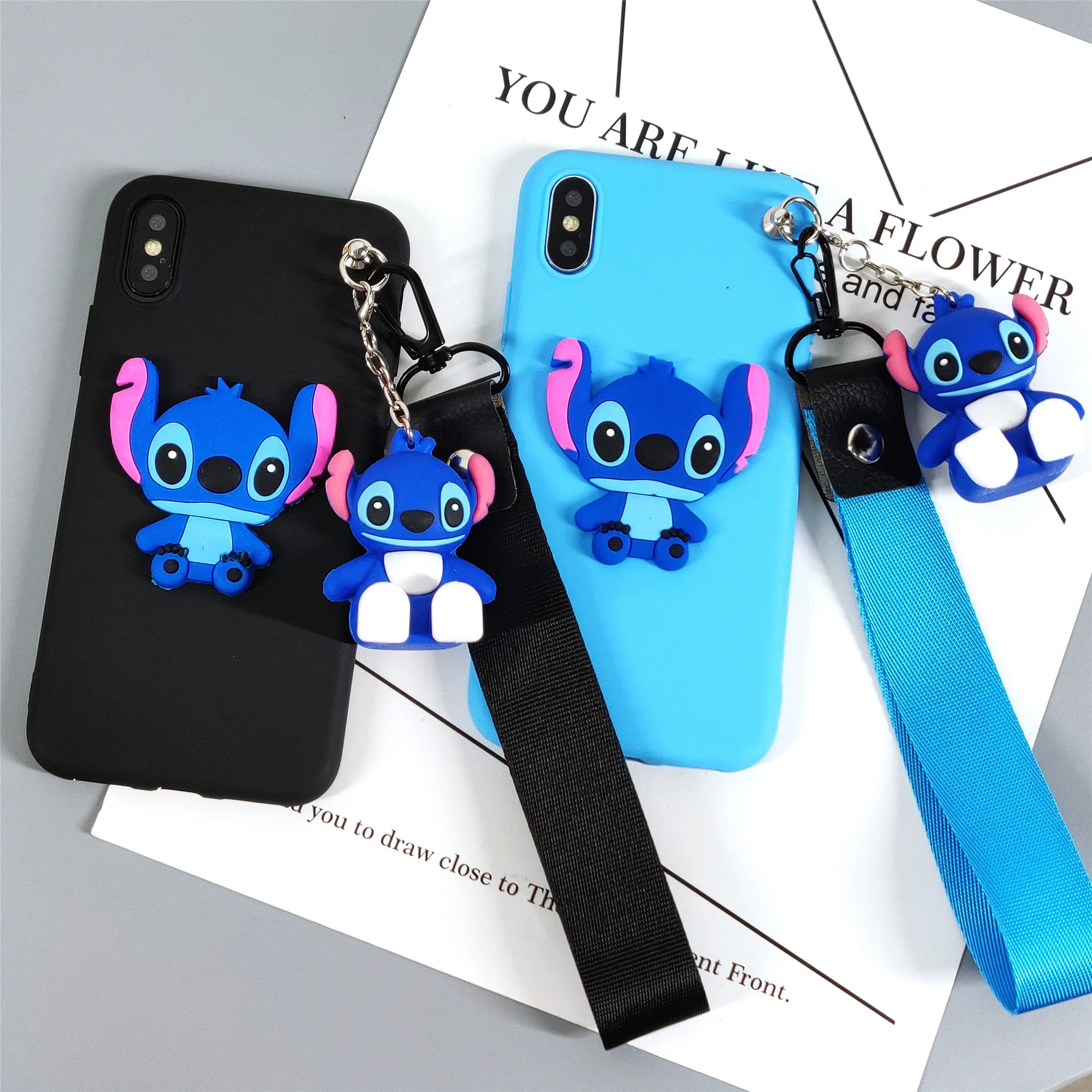 Pink Blue Stitch Case For Huawei Y9 2019 Case 3D Toy Stander Strap Lanyard Phone Case For Huawei P Smart Y9 Y7 Prime Y5 Y6 Prime
Pink Blue Stitch Case For Huawei Y9 2019 Case 3D Toy Stander Strap Lanyard Phone Case For Huawei P Smart Y9 Y7 Prime Y5 Y6 Prime