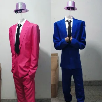 WYY No head Costume special agent costume nightclub dress stage prop Clothing for mall stage performance show
WYY No head Costume special agent costume nightclub dress stage prop Clothing for mall stage performance show