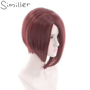 Similler Short Wig For Women Synthetic Hair Wigs Female Heat Resistant Fiber Wine Red Cosplay
Similler Short Wig For Women Synthetic Hair Wigs Female Heat Resistant Fiber Wine Red Cosplay