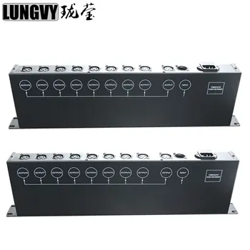 Free Shipping 2pcs/Lot Optical Isolated DMX Distributor 8 Way Dmx Splitter For Stage Lighting Splitter
Free Shipping 2pcs/Lot Optical Isolated DMX Distributor 8 Way Dmx Splitter For Stage Lighting Splitter