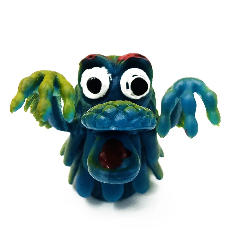 5pcs/lot Finger Puppet Cartoon Monsters Tell Story Shocking Party Show Interactive Toys Funny Horror Finger Puppets Toys For Kid