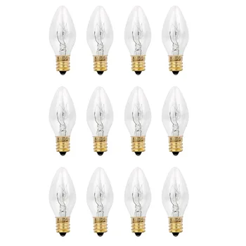 120V 15 Watt Himalayan Salt Lamp Light Replacement Bulbs Incandescent Bulbs E12 Socket-12Pack US Standard
120V 15 Watt Himalayan Salt Lamp Light Replacement Bulbs Incandescent Bulbs E12 Socket-12Pack US Standard