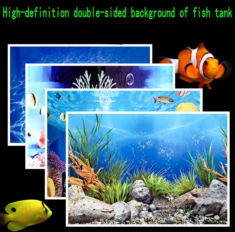 Fish Tank High-definition Double-sided Background Paper Painting Two-sided Background Sticker For Aquarium Background Decoration
Fish Tank High-definition Double-sided Background Paper Painting Two-sided Background Sticker For Aquarium Background Decoration