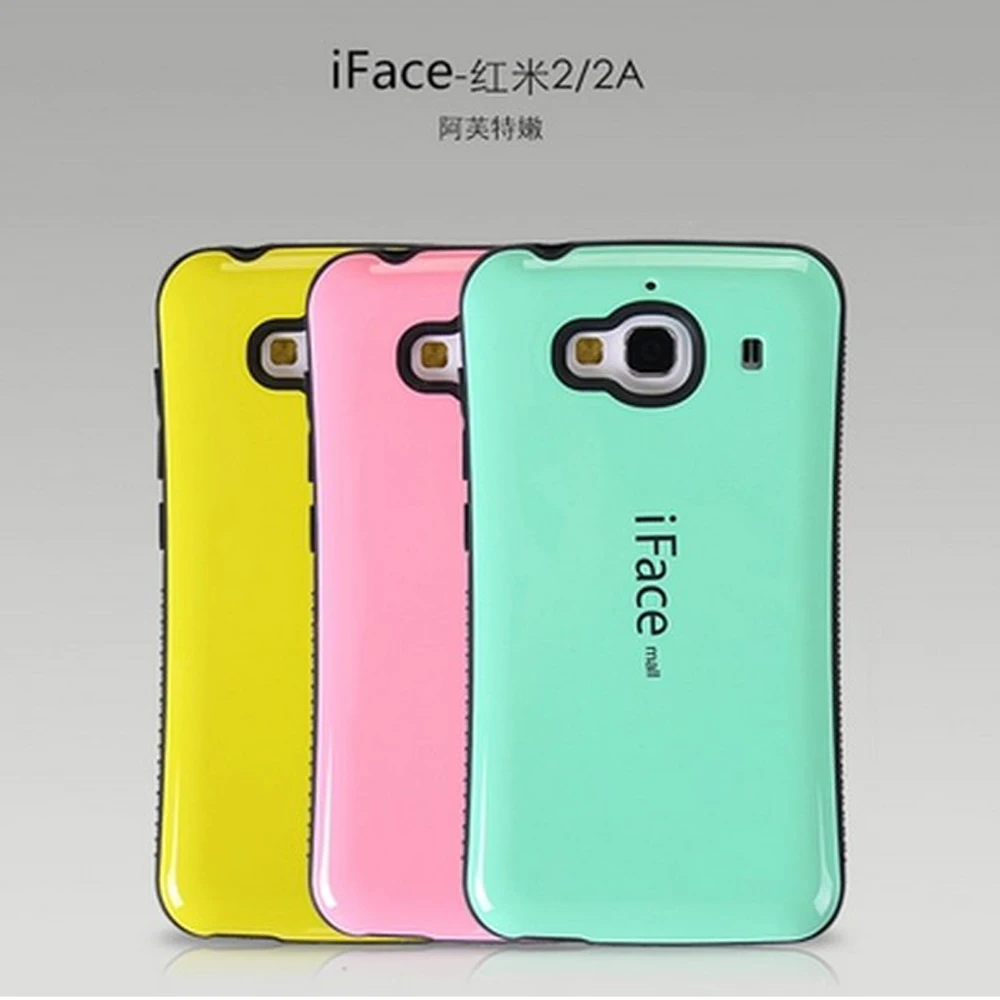 Чехол Sinbeda iFace Mall для Xiaomi Redmi Note 2 силиконовый Жесткий противоударный чехол Модный