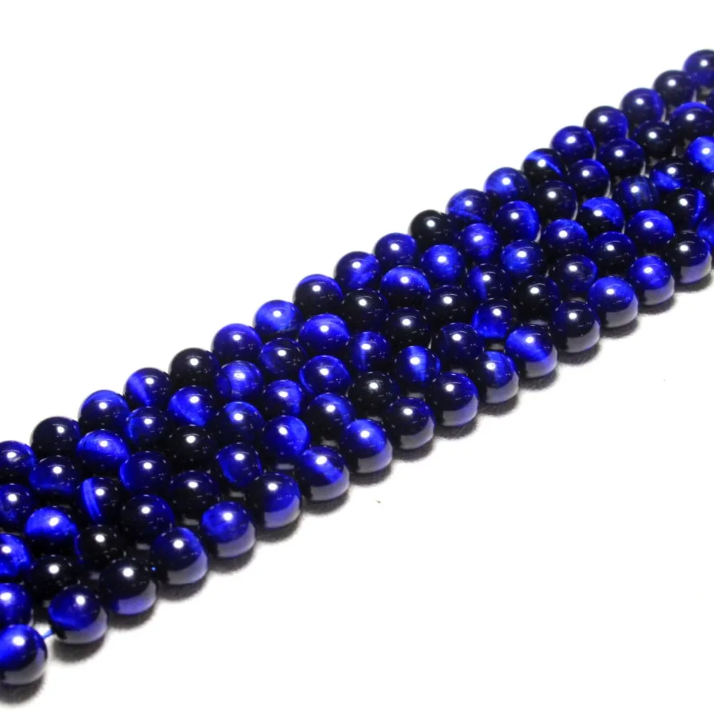 Fine AAA Round Natural Dark Blue Tiger's Eye Stone Beads For Jewelry Making DIY Bracelet Necklace 4/6/8/10/12 mm 15''
Fine AAA Round Natural Dark Blue Tiger's Eye Stone Beads For Jewelry Making DIY Bracelet Necklace 4/6/8/10/12 mm 15''