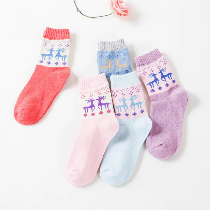5 Pairs Autumn and Winter Women Cotton Socks Thickened To Keep Warm Ladies Rabbit Wool Socks Variety of Styles 135
5 Pairs Autumn and Winter Women Cotton Socks Thickened To Keep Warm Ladies Rabbit Wool Socks Variety of Styles 135