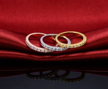 Top Popular Style Solid 14Karat Gold Band Ring Synthetic Diamonds Engagement Band Ring for Women Treasured Jewelry Gift For Her
Top Popular Style Solid 14Karat Gold Band Ring Synthetic Diamonds Engagement Band Ring for Women Treasured Jewelry Gift For Her