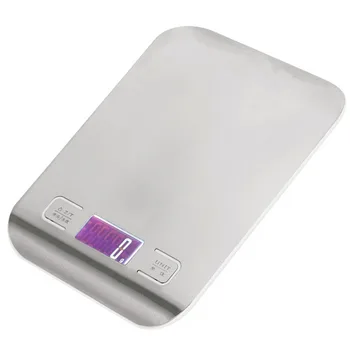 LCD Display Electronic Kitchen Scales Balance Cooking Measure Tools Digital Stainless Steel 5000g/1g Weighing Food scale
LCD Display Electronic Kitchen Scales Balance Cooking Measure Tools Digital Stainless Steel 5000g/1g Weighing Food scale
