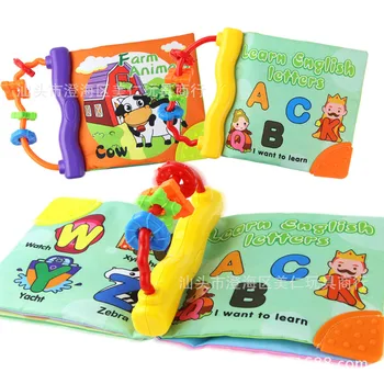 Candice guo baby toy cartoon cloth my first soft book baby early farm animal learn english letters teether educational gift 1pc
Candice guo baby toy cartoon cloth my first soft book baby early farm animal learn english letters teether educational gift 1pc
