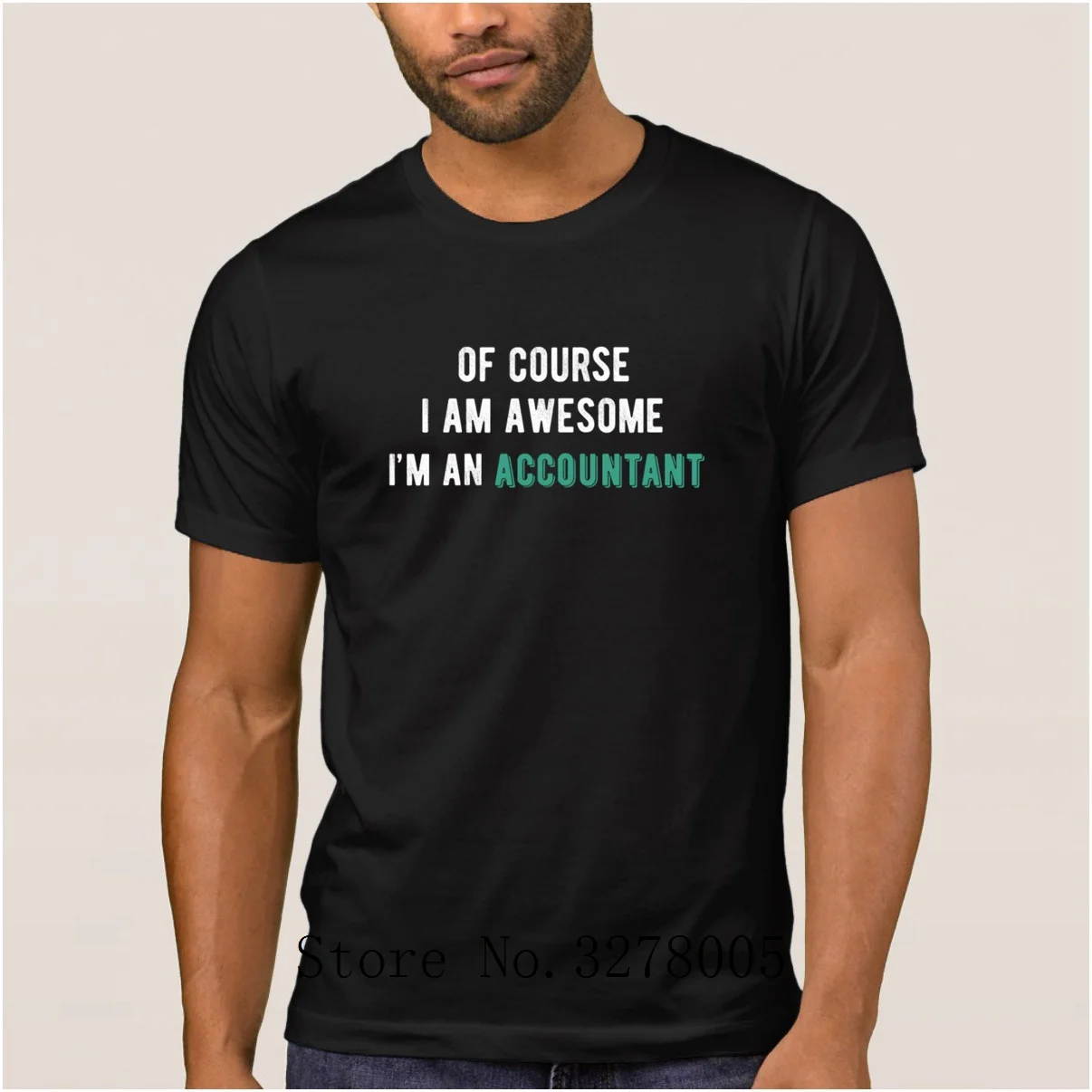 Fashionable Of Course I M Awesome I M An Accountant Men's T Shirt Spring Autumn Men's T-Shirt Adult O Neck Tshirt High Quality
Fashionable Of Course I M Awesome I M An Accountant Men's T Shirt Spring Autumn Men's T-Shirt Adult O Neck Tshirt High Quality
