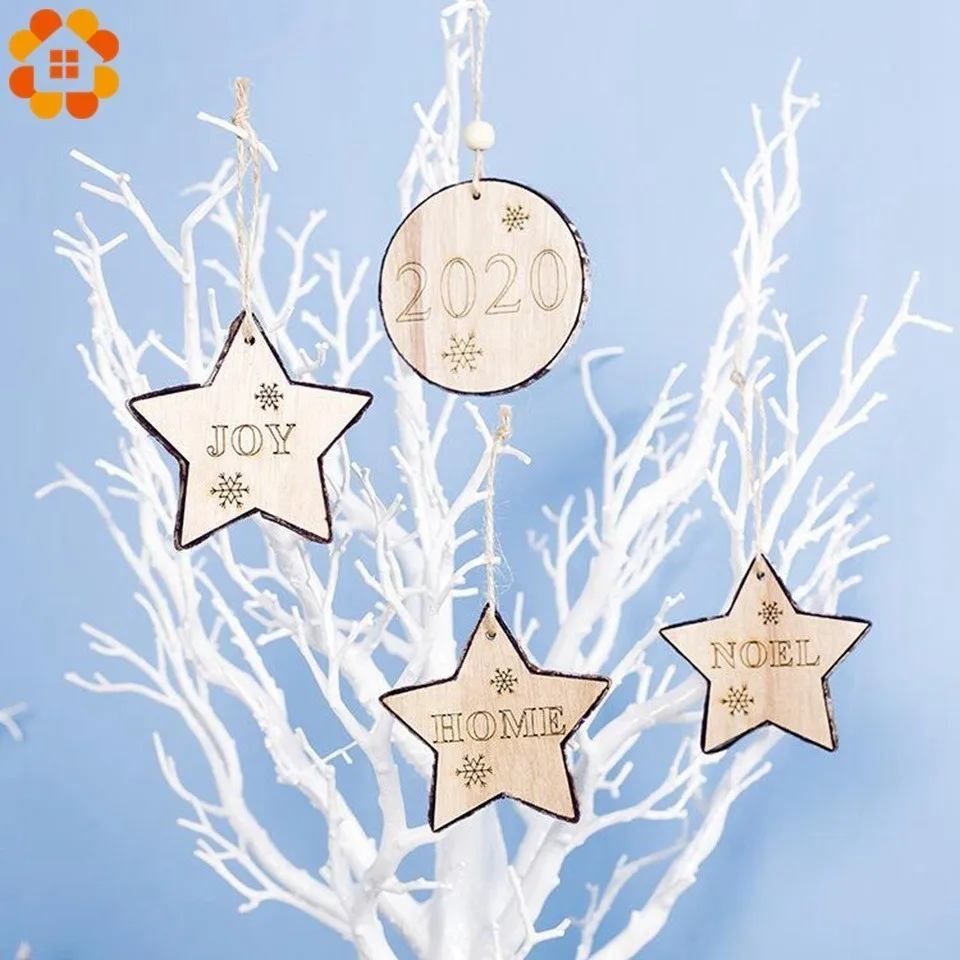 1PC Wooden Star Shape 2020 Christmas Pendants DIY Wood Crafts Home Christmas Party Decoration Hanging Xmas Tree Ornaments
1PC Wooden Star Shape 2020 Christmas Pendants DIY Wood Crafts Home Christmas Party Decoration Hanging Xmas Tree Ornaments