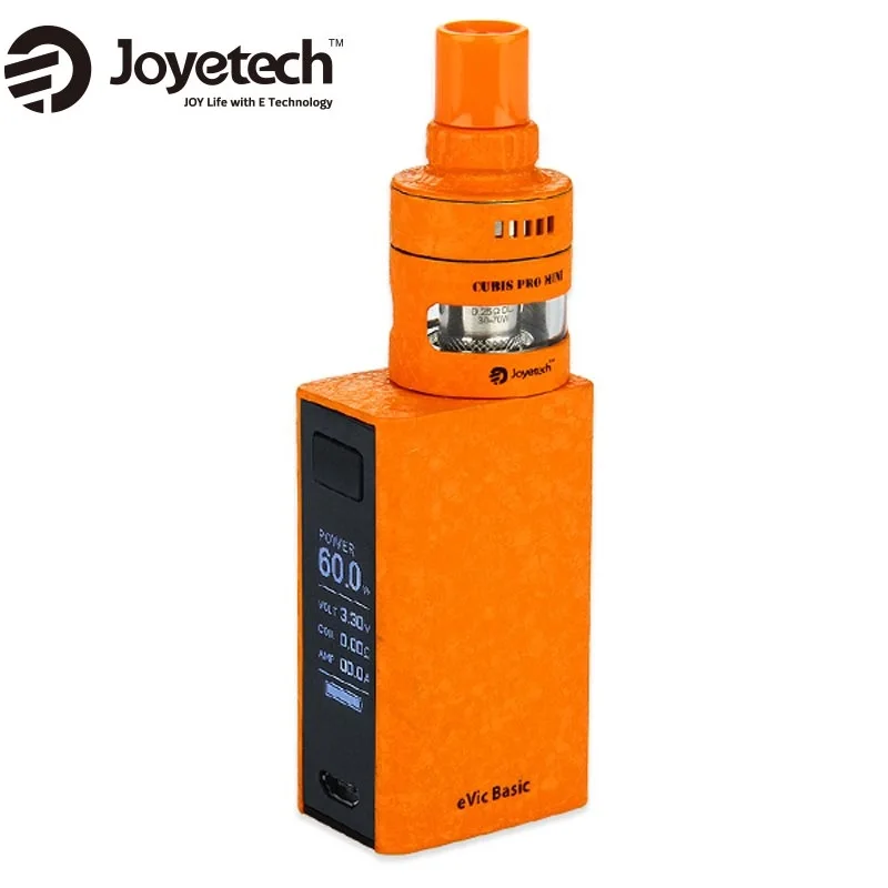 Original Joyetech eVic Basic with Cubis Pro Mini Starter Kit E-cig Evic Basic Battery 1500mAh & 2ml Cubis Pro Mini Tank Atomizer
Original Joyetech eVic Basic with Cubis Pro Mini Starter Kit E-cig Evic Basic Battery 1500mAh & 2ml Cubis Pro Mini Tank Atomizer