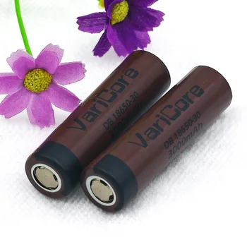 2PCS Original VariCore 18650 3000mAh Rechargeable battery 3.6V discharge 20A dedicated Electronic cigarette Power batteries
2PCS Original VariCore 18650 3000mAh Rechargeable battery 3.6V discharge 20A dedicated Electronic cigarette Power batteries