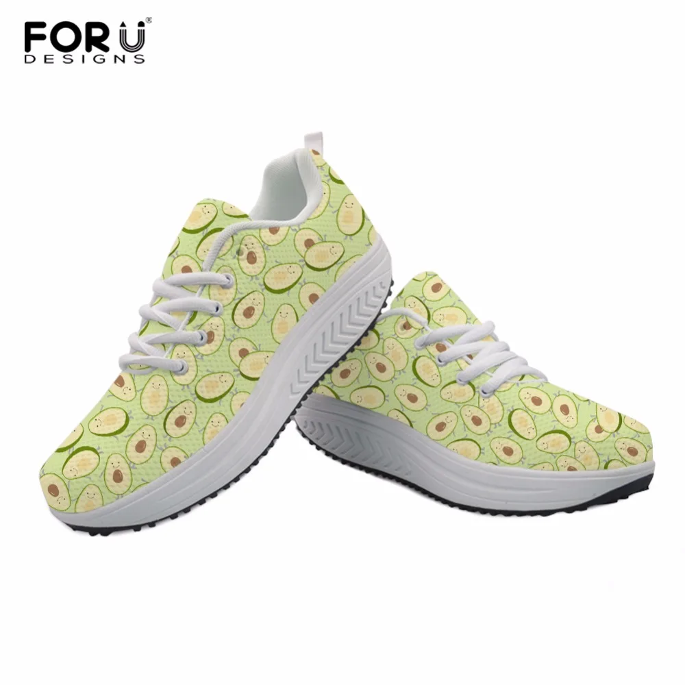 FORUDESIGNS Avocado Women Shake Shoes Height Increasing Breathable Swing Wedges Female Fitness Shoes Cotton Custom Toning Shoes
FORUDESIGNS Avocado Women Shake Shoes Height Increasing Breathable Swing Wedges Female Fitness Shoes Cotton Custom Toning Shoes