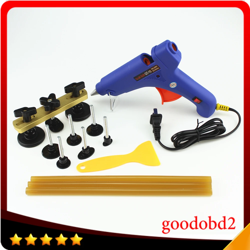 Car PDR Tools- Paintless Dent Repair Bridge Removal Kit+Vehicle Glue Gun 100W Pulling Bridge Set+glue sticks 3x
Car PDR Tools- Paintless Dent Repair Bridge Removal Kit+Vehicle Glue Gun 100W Pulling Bridge Set+glue sticks 3x