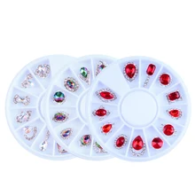 1 Wheel Nail Stones Crystal Nail Rhinestones (12pcs/wheel) Diamond Stone Gems Nail Glitter UV Polish Stones&Crystal Charms ZP101
1 Wheel Nail Stones Crystal Nail Rhinestones (12pcs/wheel) Diamond Stone Gems Nail Glitter UV Polish Stones&Crystal Charms ZP101