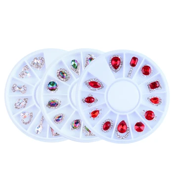 1 Wheel Nail Stones Crystal Nail Rhinestones (12pcs/wheel) Diamond Stone Gems Nail Glitter UV Polish Stones&Crystal Charms ZP101 
1 Wheel Nail Stones Crystal Nail Rhinestones (12pcs/wheel) Diamond Stone Gems Nail Glitter UV Polish Stones&Crystal Charms ZP101