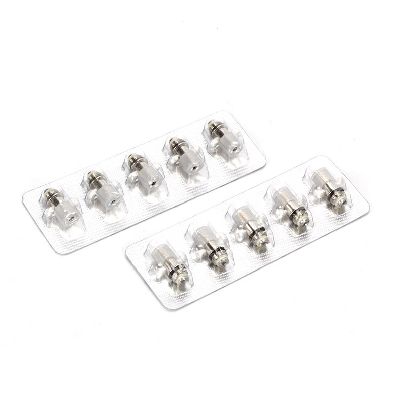 10pcs/lot Coil Father Coil Head 2.0ohm Organic Cotton / 1.6ohm Fiber Replacement Coils for E Cigarette Vaper 1453 Starter Kit
10pcs/lot Coil Father Coil Head 2.0ohm Organic Cotton / 1.6ohm Fiber Replacement Coils for E Cigarette Vaper 1453 Starter Kit