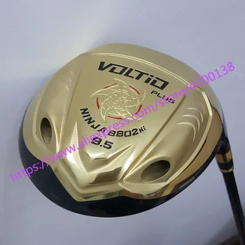 men's Golf driver Katana VOLTIO NINJA PLUS 880 2Hi Gold/black Golf driver 9.5/10.5loft Graphite shaft R S flex driver clubs
men's Golf driver Katana VOLTIO NINJA PLUS 880 2Hi Gold/black Golf driver 9.5/10.5loft Graphite shaft R S flex driver clubs