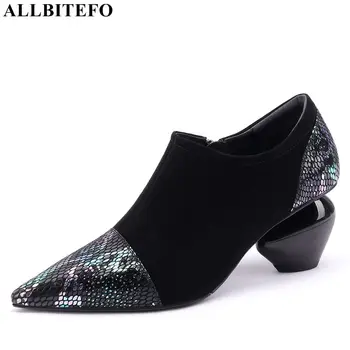 ALLBITEFO natural genuine sheepskin leather high heels spring autumn women heels office ladies shoes high heel shoes
ALLBITEFO natural genuine sheepskin leather high heels spring autumn women heels office ladies shoes high heel shoes