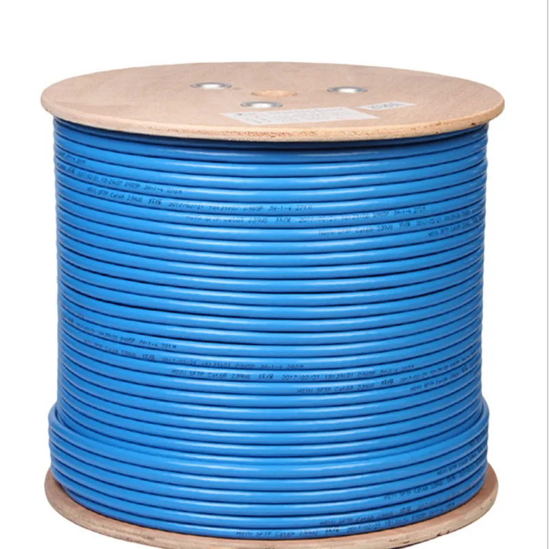 Pure copper super six network cable double shielded Gigabit network cable oxygen free copper computer w97