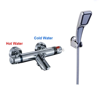 Free Shipping High quality Brass Thermostatic Faucet Set Thermostatic Mixer Set Wall Mounted Shower Tap with hand shower ZR996
Free Shipping High quality Brass Thermostatic Faucet Set Thermostatic Mixer Set Wall Mounted Shower Tap with hand shower ZR996