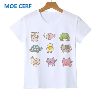 New Child Animal T Shirt Owl/Fish/Frog/ Turtle/Duck/Dog/Chicken/Cat/Pig T-shirt Painted boy girl baby Printed Tee Shirts Y14-68
New Child Animal T Shirt Owl/Fish/Frog/ Turtle/Duck/Dog/Chicken/Cat/Pig T-shirt Painted boy girl baby Printed Tee Shirts Y14-68