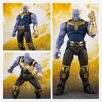 Anime Avengers Infinity War Thanos with Infinity Gauntlet Gloves PVC Action Figure Collectible Model Marvel Superhero Toys Doll
Anime Avengers Infinity War Thanos with Infinity Gauntlet Gloves PVC Action Figure Collectible Model Marvel Superhero Toys Doll