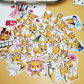 20/40pcs Kawaii Beautiful Little Fox Cartoon Scrapbook Paper Sticker DIY Craft Sticker Photo Diary Decoration 
20/40pcs Kawaii Beautiful Little Fox Cartoon Scrapbook Paper Sticker DIY Craft Sticker Photo Diary Decoration