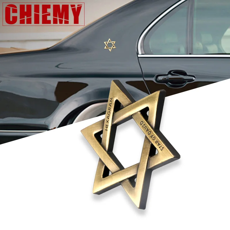3D Metal Jew Jewish Star Car Badge Stickers Israel Decal for TOYOTA AUDI LADA FIAT FORD OPEL Subaru Suzuki Chevrolet BMW
3D Metal Jew Jewish Star Car Badge Stickers Israel Decal for TOYOTA AUDI LADA FIAT FORD OPEL Subaru Suzuki Chevrolet BMW