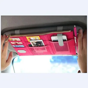 CHIZIYO Car Sun Visor Receive Bag Car Boot Organiser Storage Bag Box Multi-Use Tools Organizer For Fuel Card Mobile Phone
CHIZIYO Car Sun Visor Receive Bag Car Boot Organiser Storage Bag Box Multi-Use Tools Organizer For Fuel Card Mobile Phone