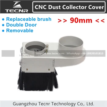 TECNR removable cnc dust collector cover 90mm double door CNC Router Accessories
TECNR removable cnc dust collector cover 90mm double door CNC Router Accessories