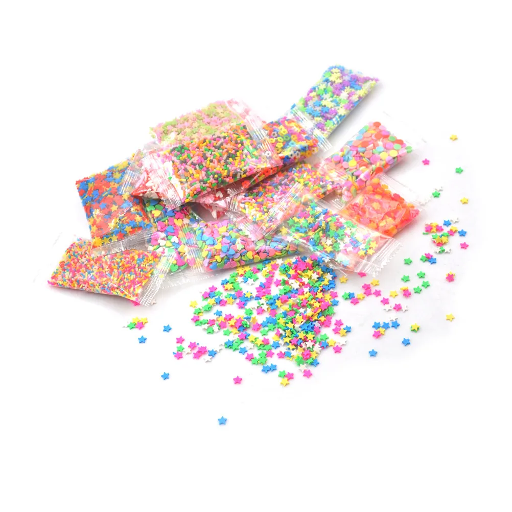 10g Slime Clay Sprinkles For Filler For Slime DIY Supplies Candy Fake Cake Dessert Mud Decoration Toys Accessories
10g Slime Clay Sprinkles For Filler For Slime DIY Supplies Candy Fake Cake Dessert Mud Decoration Toys Accessories