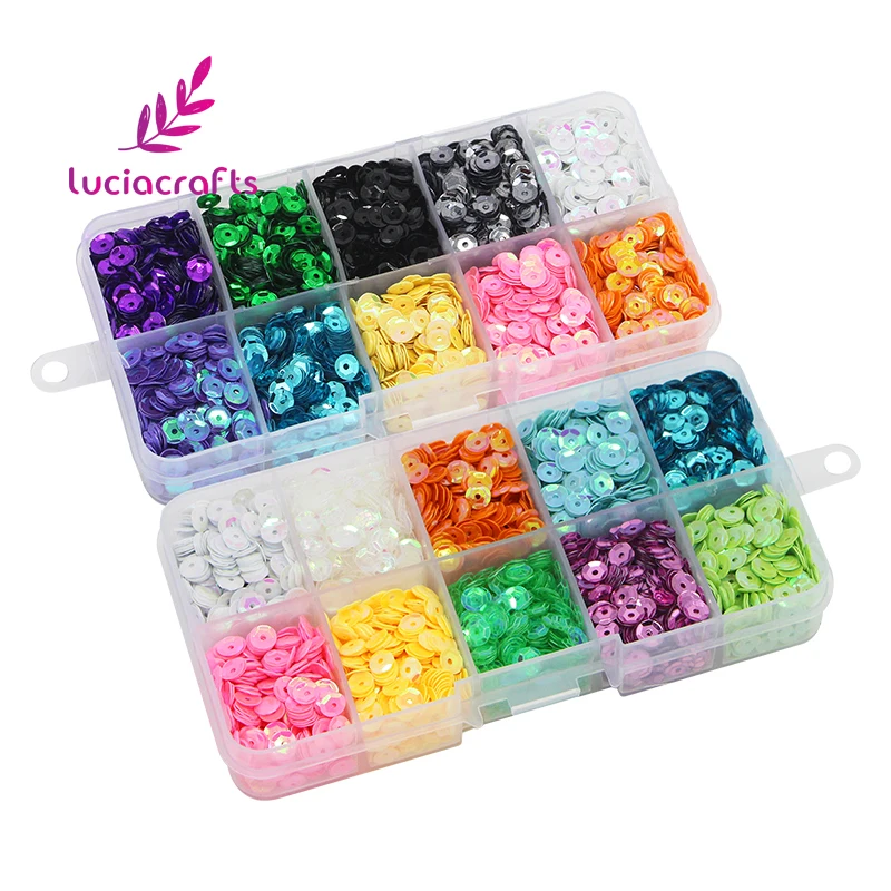 Lucia crafts 1boxs 5mm Mix Rainbow Cup Sequin Paillettes Flake Sewing For Dress,Bags,Garment DIY Decoration D1002
Lucia crafts 1boxs 5mm Mix Rainbow Cup Sequin Paillettes Flake Sewing For Dress,Bags,Garment DIY Decoration D1002