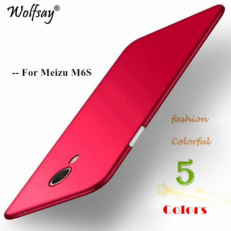 Чехол Wolfsay для Meizu M6s чехол Mblu S6 ультратонкий армированный жесткий телефона Meilan |