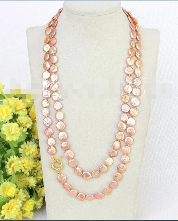 length 48" 12mm coin fastener dark champagne freshwater pearls necklace j11202^^^@^Noble style Natural Fine jewe SHIPPING (C0309
length 48" 12mm coin fastener dark champagne freshwater pearls necklace j11202^^^@^Noble style Natural Fine jewe SHIPPING (C0309