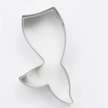 1pc Mermaid Tail Shaped Cookie Cutter For Biscuit Mold Stainless Steel Fondant Cutters DIY Pastry Baking Cake Decorating Tool
1pc Mermaid Tail Shaped Cookie Cutter For Biscuit Mold Stainless Steel Fondant Cutters DIY Pastry Baking Cake Decorating Tool