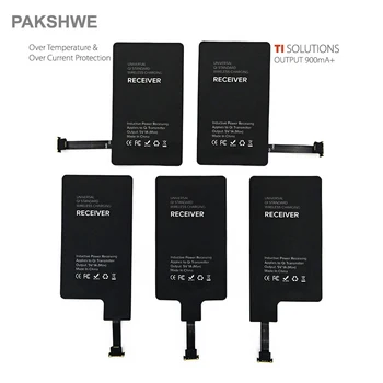 Android Qi Wireless Charger Receiver Micro USBAdapter TI-Chip Fast Charging for Xiaomi Huawei All Android Micro USB Cellphones
Android Qi Wireless Charger Receiver Micro USBAdapter TI-Chip Fast Charging for Xiaomi Huawei All Android Micro USB Cellphones