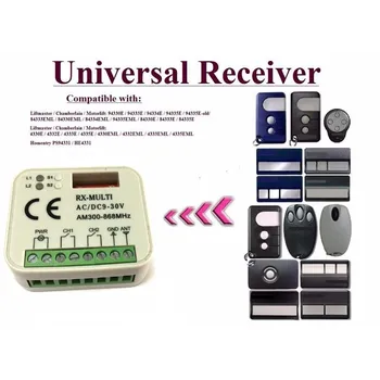 3pcs for Liftmaster / Chamberlain / Motorlift / HOMNTRY remote controls 300-868MHz 2-channel receiver good
3pcs for Liftmaster / Chamberlain / Motorlift / HOMNTRY remote controls 300-868MHz 2-channel receiver good