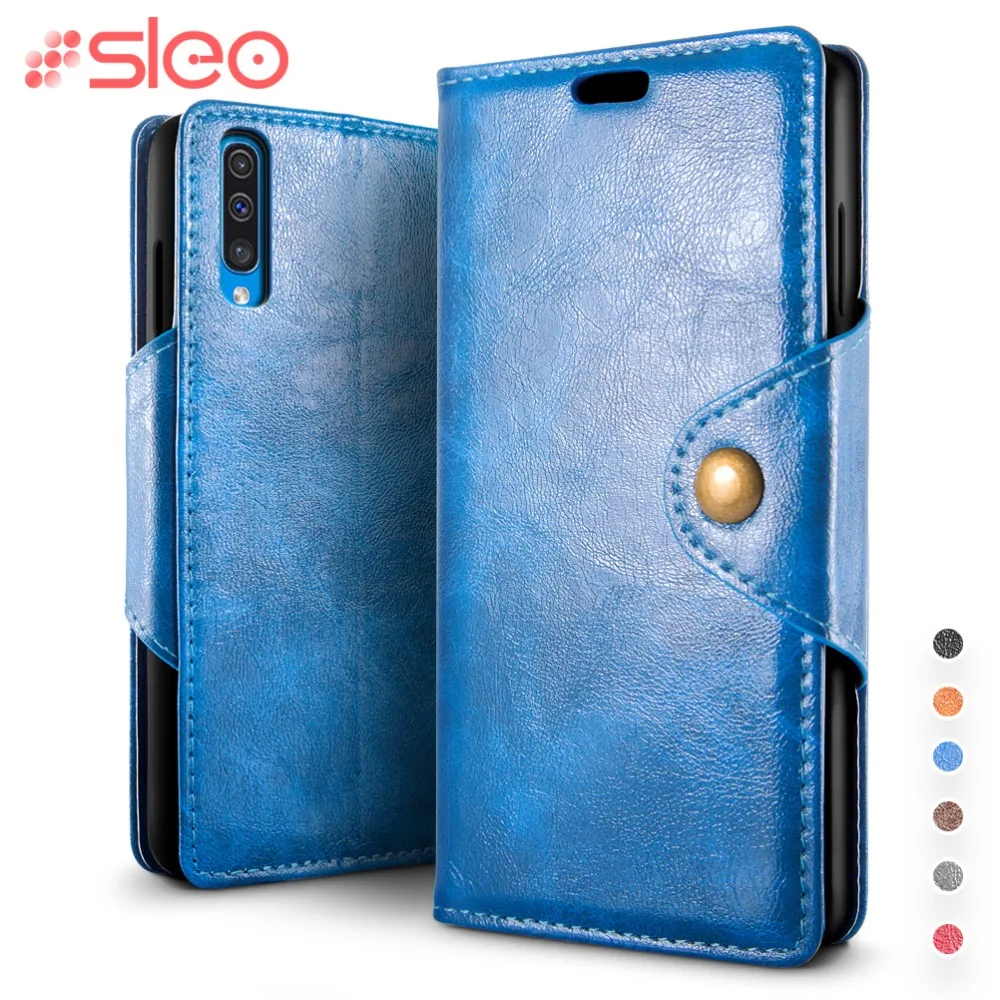 SLEO for Samsung Galaxy A50 Case Retro PU Leather Flip Cover Case for Samsung Galaxy A50 A505FN Phone Cover
SLEO for Samsung Galaxy A50 Case Retro PU Leather Flip Cover Case for Samsung Galaxy A50 A505FN Phone Cover